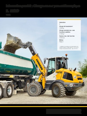 Utovarivači na kotačima Liebherr L 509 Tele