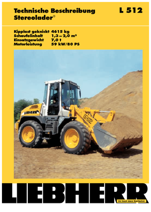 Utovarivači na kotačima Liebherr L 512 P-Stereo