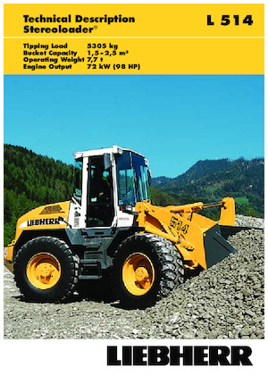 Utovarivači na kotačima Liebherr L 514