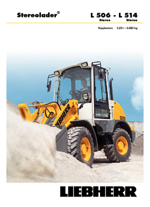 Utovarivači na kotačima Liebherr L 506 Stereo