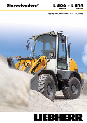 Utovarivači na kotačima Liebherr L 514 Stereo