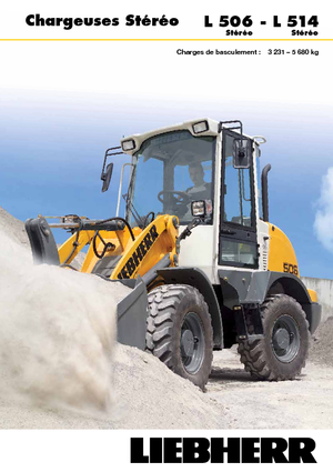 Utovarivači na kotačima Liebherr L 514 Stereo