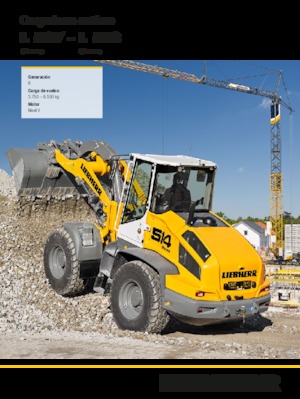 Utovarivači na kotačima Liebherr L 514 Stereo