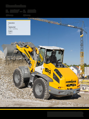 Utovarivači na kotačima Liebherr L 518 Stereo