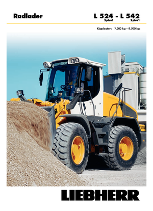 Utovarivači na kotačima Liebherr L 524 P 2 plus 1