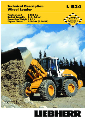 Utovarivači na kotačima Liebherr L 534