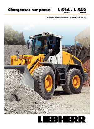 Utovarivači na kotačima Liebherr L 524 P