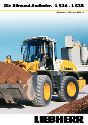 Utovarivači na kotačima Liebherr L 534 P