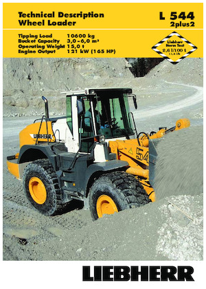 Utovarivači na kotačima Liebherr L 544 2+2