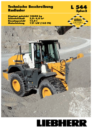 Utovarivači na kotačima Liebherr L 544