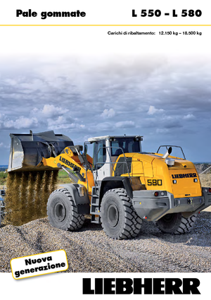 Utovarivači na kotačima Liebherr L 550