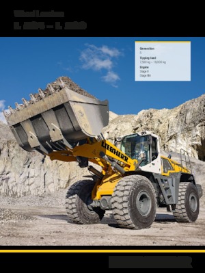 Utovarivači na kotačima Liebherr L 550