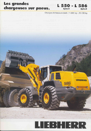 Utovarivači na kotačima Liebherr L 576 2+2