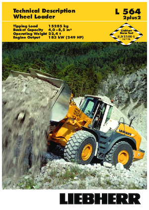 Utovarivači na kotačima Liebherr L 564 2+2