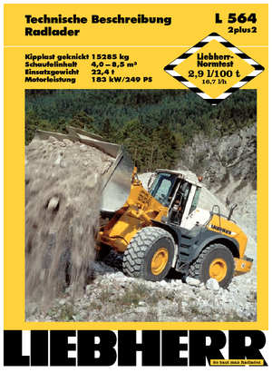 Utovarivači na kotačima Liebherr L 564