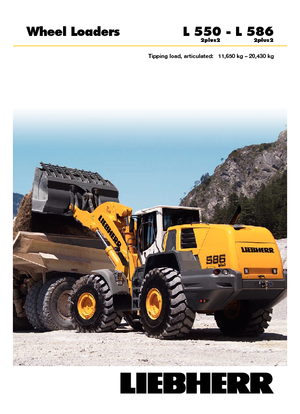 Utovarivači na kotačima Liebherr L 566