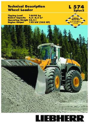 Utovarivači na kotačima Liebherr L 574 2+2