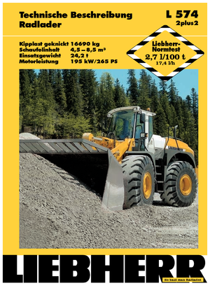 Utovarivači na kotačima Liebherr L 574