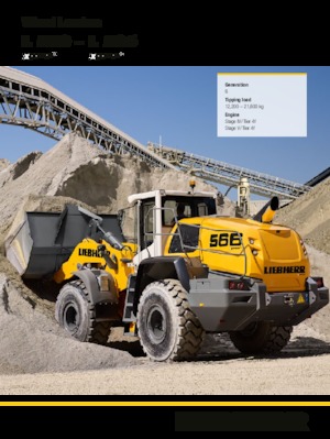 Utovarivači na kotačima Liebherr L 580 XPower