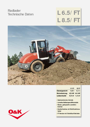 Utovarivači na kotačima O&K L 8.5 FT