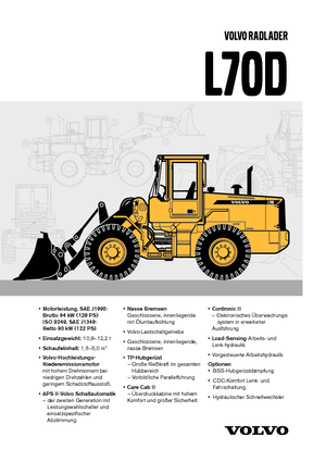 Utovarivači na kotačima Volvo L 70 D
