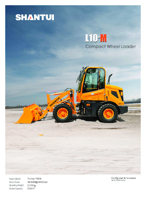 Utovarivači na kotačima Shantui L10-M 