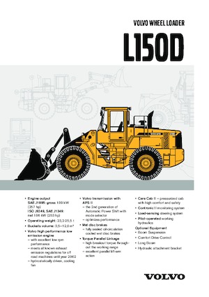 Utovarivači na kotačima Volvo L150DLB