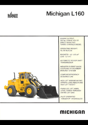 Utovarivači na kotačima Michigan L160