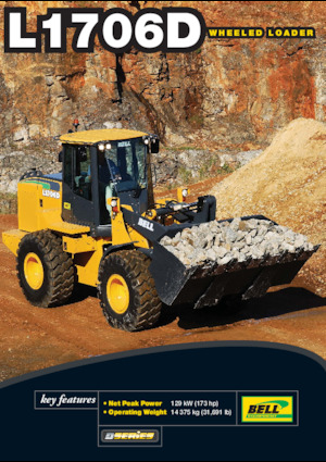 Utovarivači na kotačima Bell L1706D