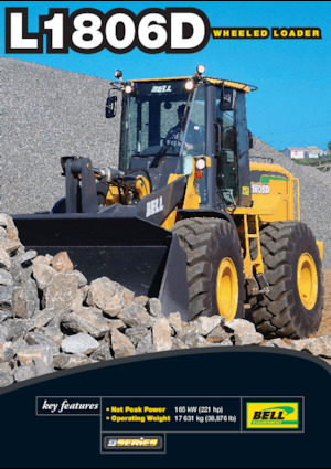 Utovarivači na kotačima Bell L1806D