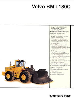 Utovarivači na kotačima Volvo L180CH-L