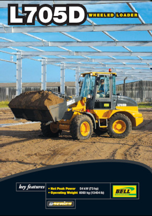 Utovarivači na kotačima Bell L705D
