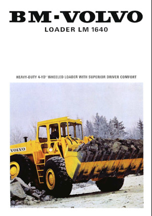 Utovarivači na kotačima Volvo LM1640
