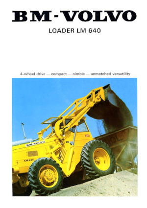 Utovarivači na kotačima Volvo LM640
