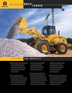 Utovarivači na kotačima New Holland LW 110