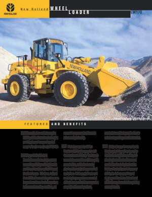 Utovarivači na kotačima New Holland LW270