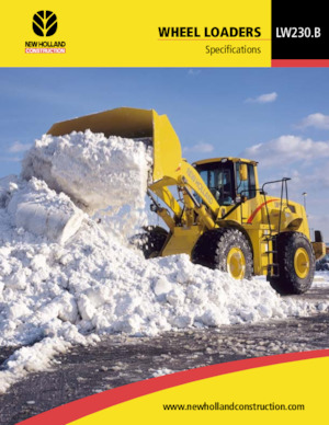 Utovarivači na kotačima New Holland LW230 B