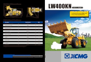 Utovarivači na kotačima XCMG LW400KN