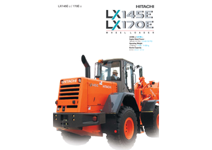 Utovarivači na kotačima Hitachi LX 145 E