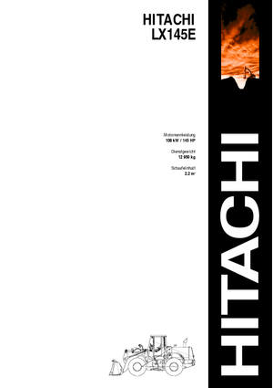 Utovarivači na kotačima Hitachi LX 145 E