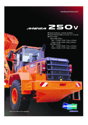 Utovarivači na kotačima Doosan Mega 250 V