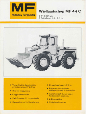 Utovarivači na kotačima Massey Ferguson MF 44C