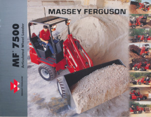 Utovarivači na kotačima Massey Ferguson MF 7500
