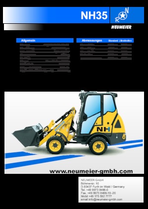 Utovarivači na kotačima Neumeier NH35