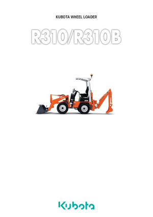 Utovarivači na kotačima Kubota R310 B