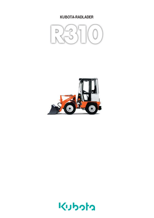 Utovarivači na kotačima Kubota R310