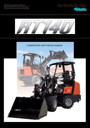 Utovarivači na kotačima Kubota RT140