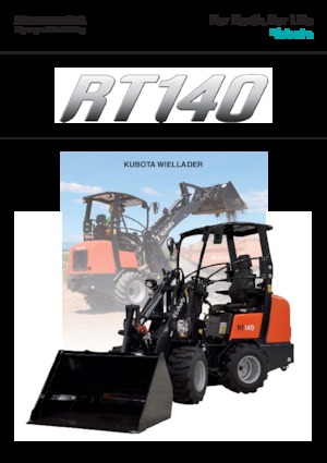 Utovarivači na kotačima Kubota RT140