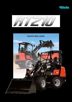 Utovarivači na kotačima Kubota RT210