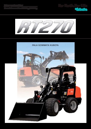 Utovarivači na kotačima Kubota RT270